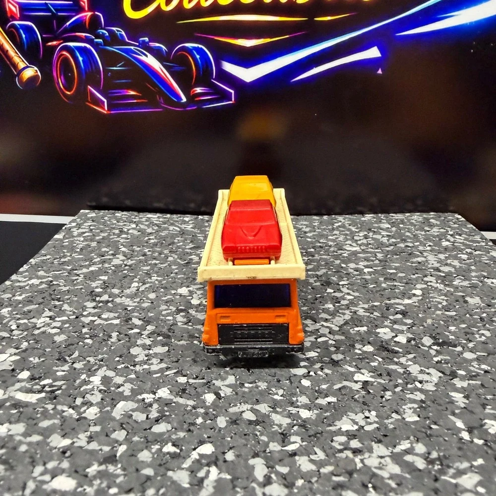 Matchbox Superfast No 11 Car Transporter Orange 1976 Lesney Made in England